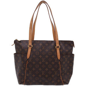 Louis Vuitton Monogram Leather Brown Totally Tote Bag
